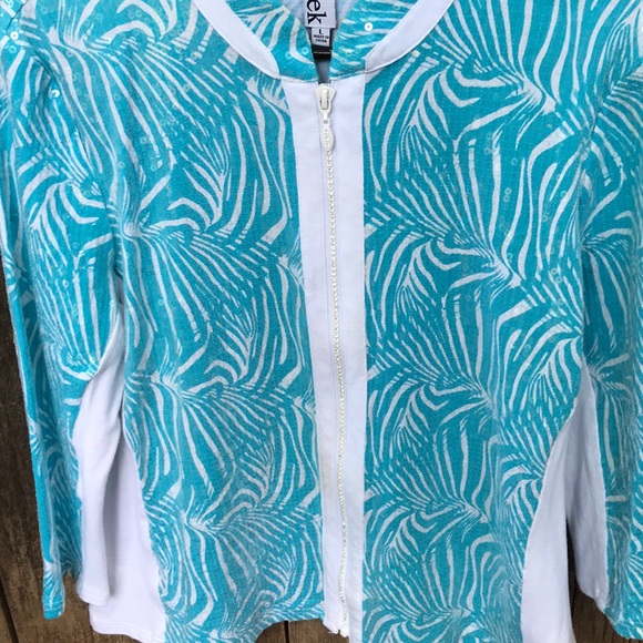 Berek Light Blue Designer Jacket Large - Picture 2 of 7